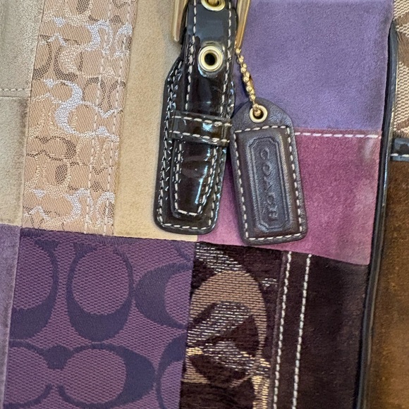 Coach vintage Patchwork Tote - Picture 3 of 5
